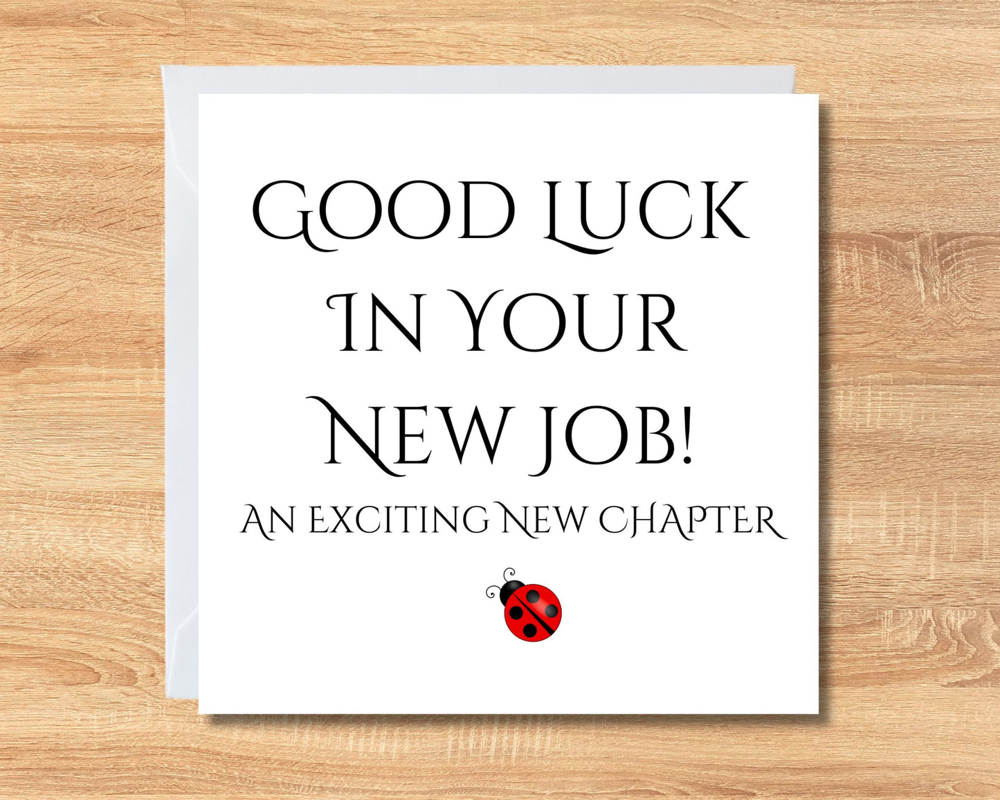 Personalised Good Luck In Your New Job Card New Job Greeting Card Good luck In Your New Job Greeting Card