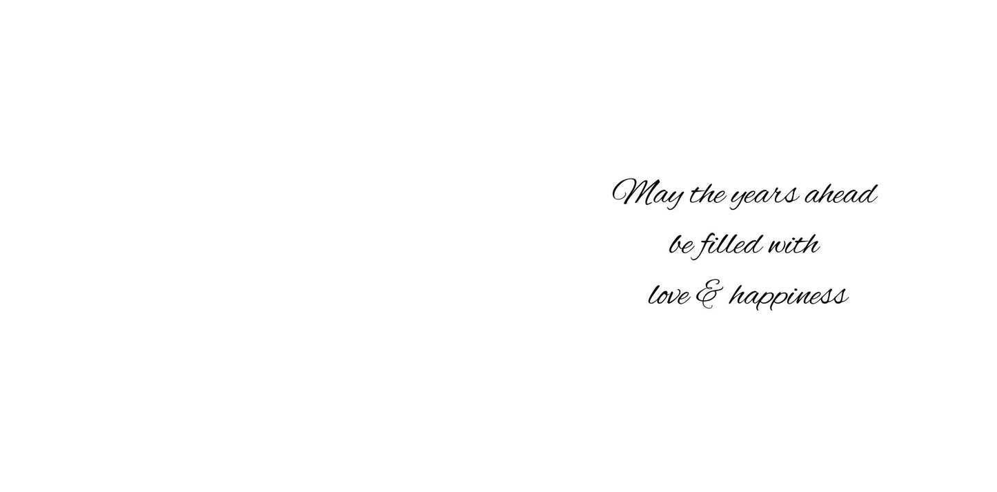 Personalised Engagement Card, Customisable, Happy Couples Engagement Card