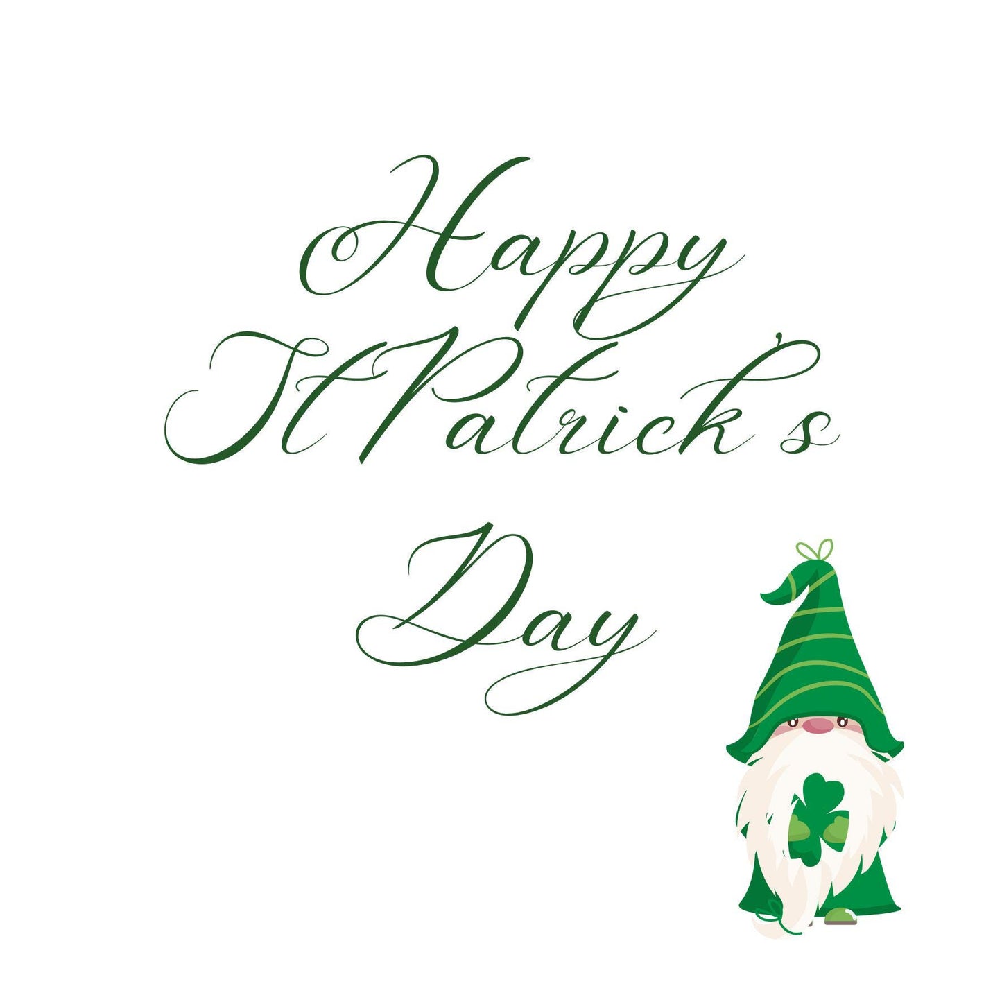 St Patrick's Day Card Happy St Patrick's Day St Patricks Day Card General St Patricks Card